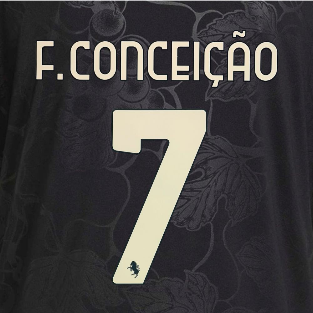 OFFICIAL F.CONCEICAO #7 Juventus FC 3rd 2025-26 PRINT | eBay