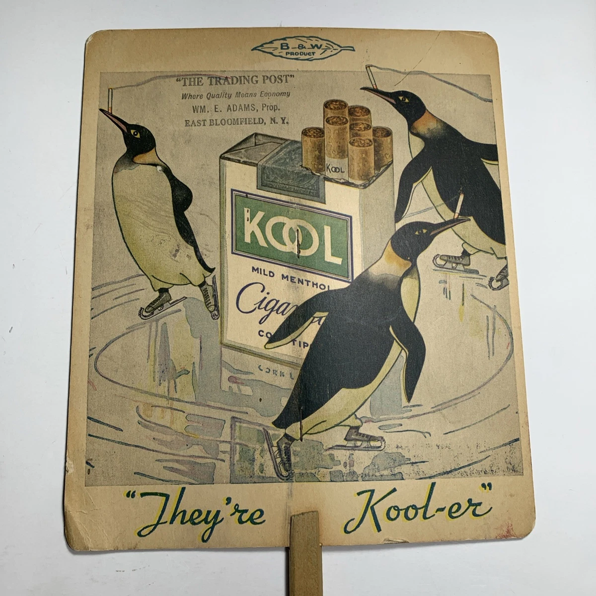 Kool Penguin Indiana Collectible Tobacco Signs for sale | eBay