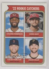 2023 Heritage Topps Rookie Stars SP Jason Delay Caleb Hamilton Chris Okey 3q7