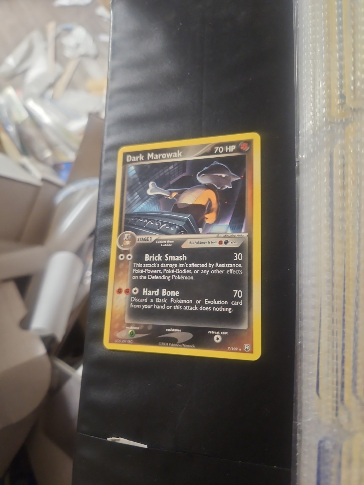 Dark Marowak 7/109 EX Team Rocket Returns Rare Pokemon Deck Exclusives 7/109 LP