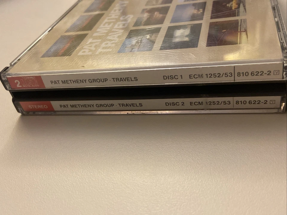 Pat Metheny Group — Travels 2 CD Set in NM ; ECM Rec. High End Made in Germany - Bild 2 von 4