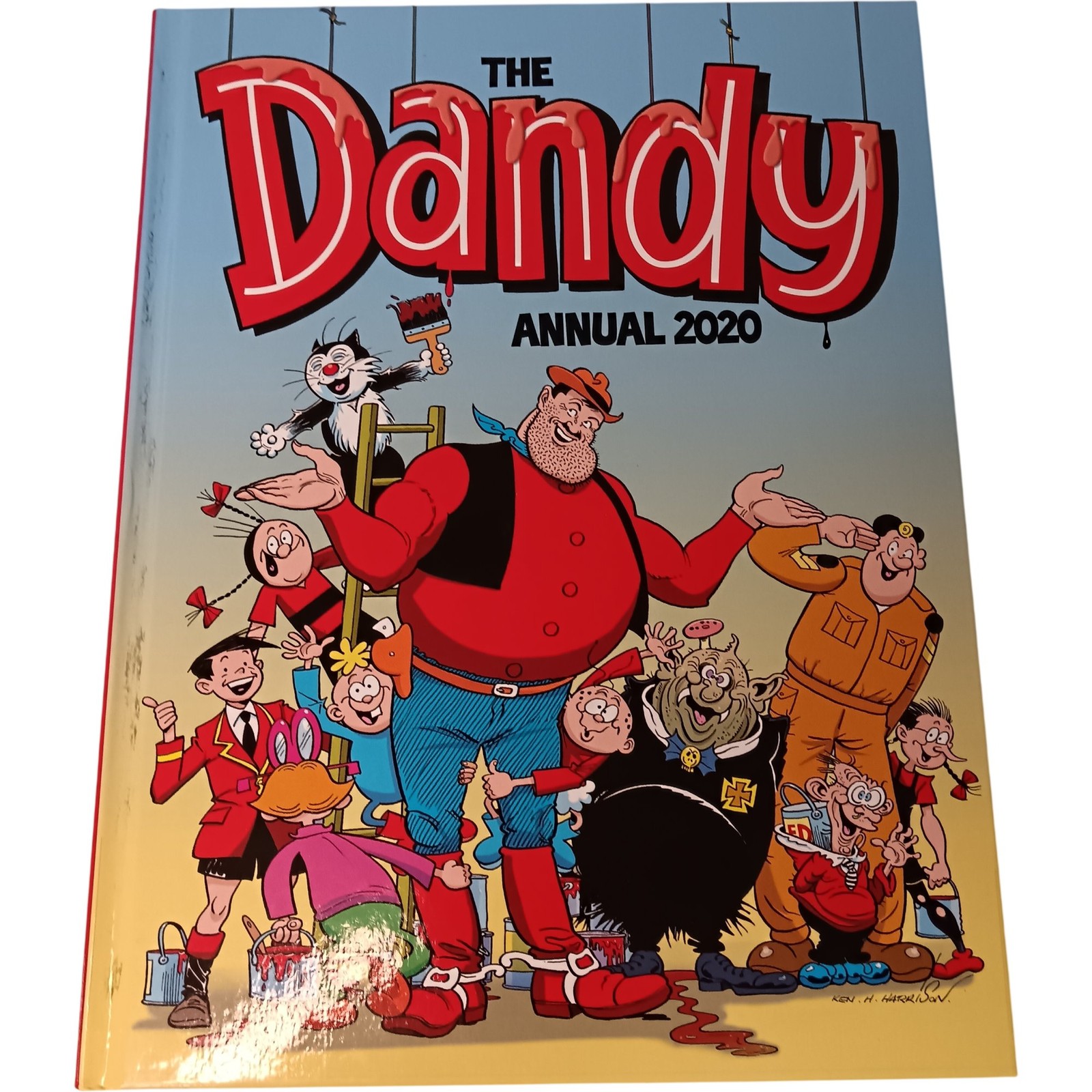 The Dandy Annual 2020 Hardcover Desperate Dan Comic Preloved