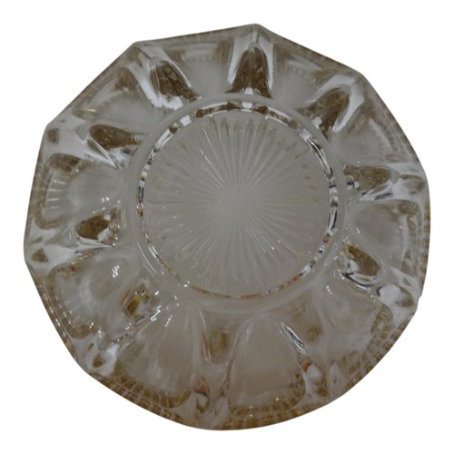 Early American Pressed Glass Lot 6 Gold Trimmed Sawtooth 5" Berry Dessert Bowls - Picture 8 of 20
