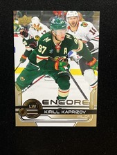 24-25 UD Extended Series Hockey Gold Parallel Encore E-19 Kirill Kaprizov