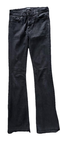 Hudson-DREW- Black Boot Cut Stretch Denim Jeans-Size 28