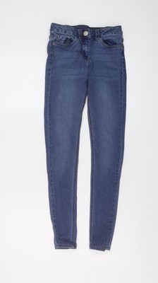 Skinny-Damenjeans UK-Größe 8 Muskatnuss normale Passform
