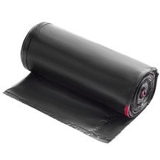 30Gal Durable Drawstring Kitchen Bags 50Bags High Tensile Strength Black