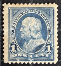 US Stamps-SC# 264 - Washington - MOG HR - CV $6.00