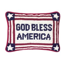 Patriotic God Bless America Needlepoint Mini ...