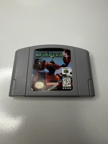 New ListingStar Fox 64 Nintendo 64 N64 Authentic OEM Tested & Working Clean Label