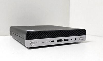 HP EliteDesk 800 G4 Desktop Mini i5-8500T 512GB M.2 SSD 8GB DDR4