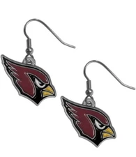 NFL Siskiyou Sports Womens Arizona Cardinals Dangle Earrings