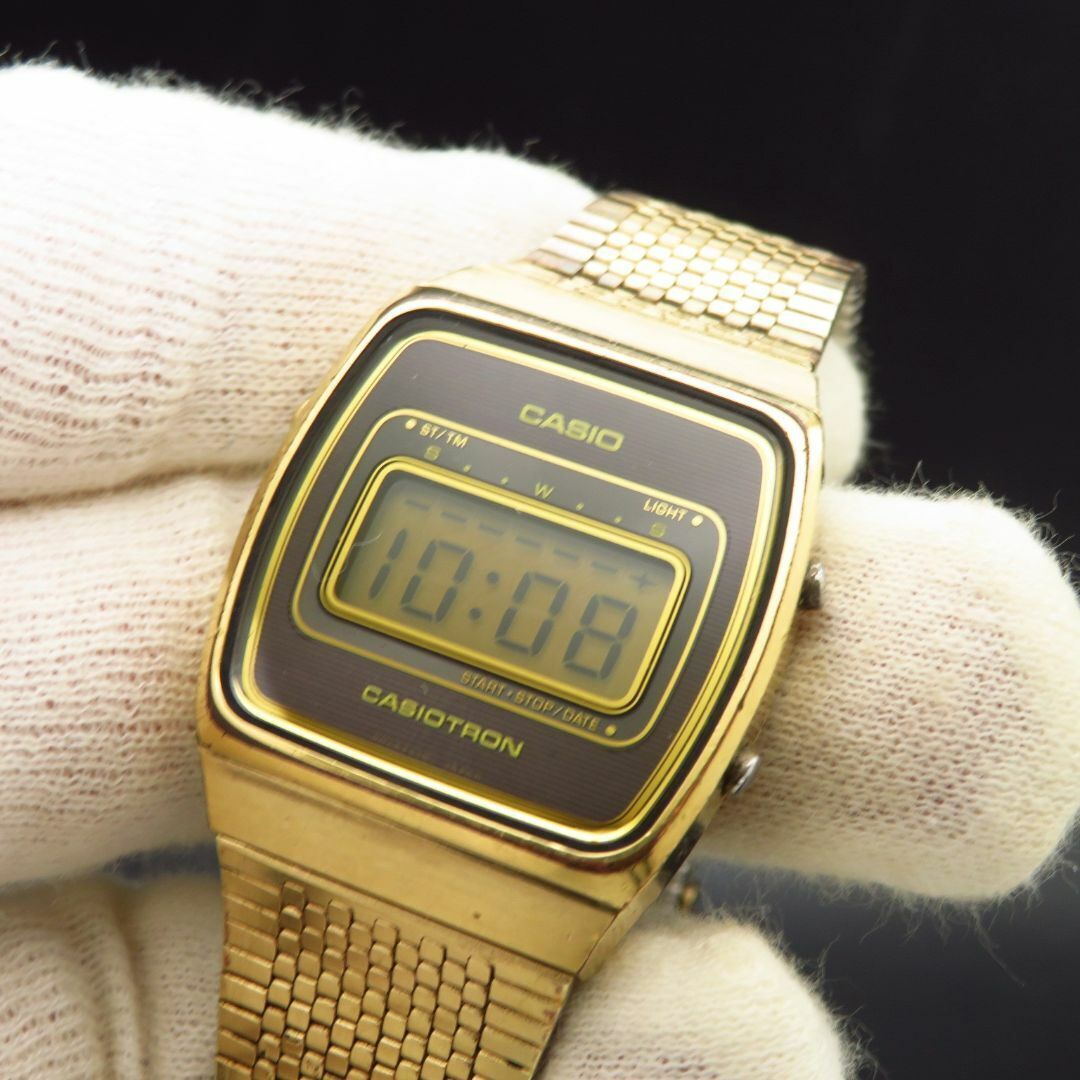 Rare Casiotron Digital Men's Watch Vintage 76CGS-41 Working Rare Casiotron Digital Men's Watch Vintage 76CGS-41 Working