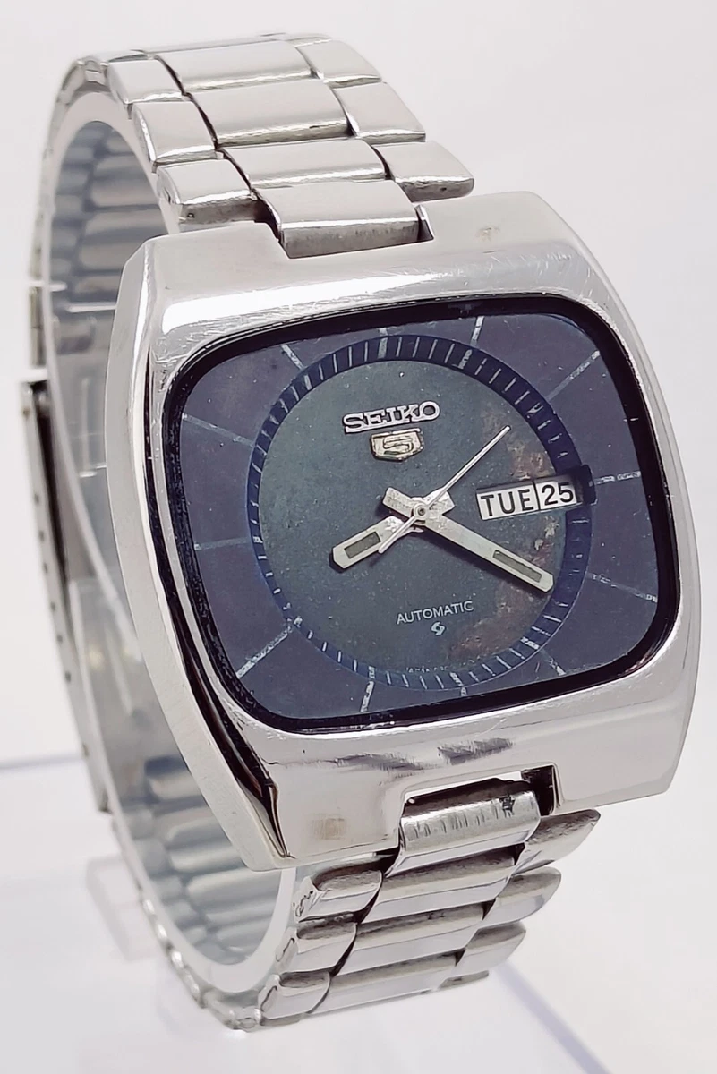 Vintage seiko5 automatic day date movement no6309 japan made Men s Watch