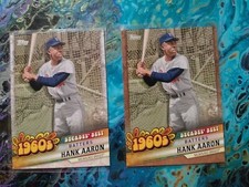 2020 Topps Decades Best Hank Aaron Gold/50&Base