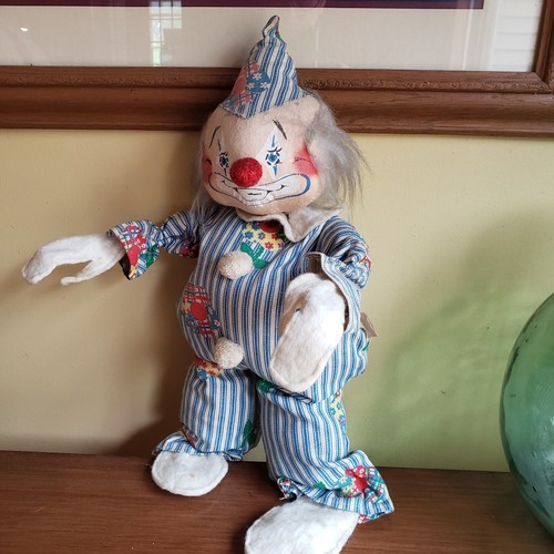 Large Vintage 17" Annalee Mobilitee Clown Doll eBay