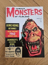 Famous monsters/Really nice REPRINT copy Of Famous Monsters #6 REPRINT MT GRAVES