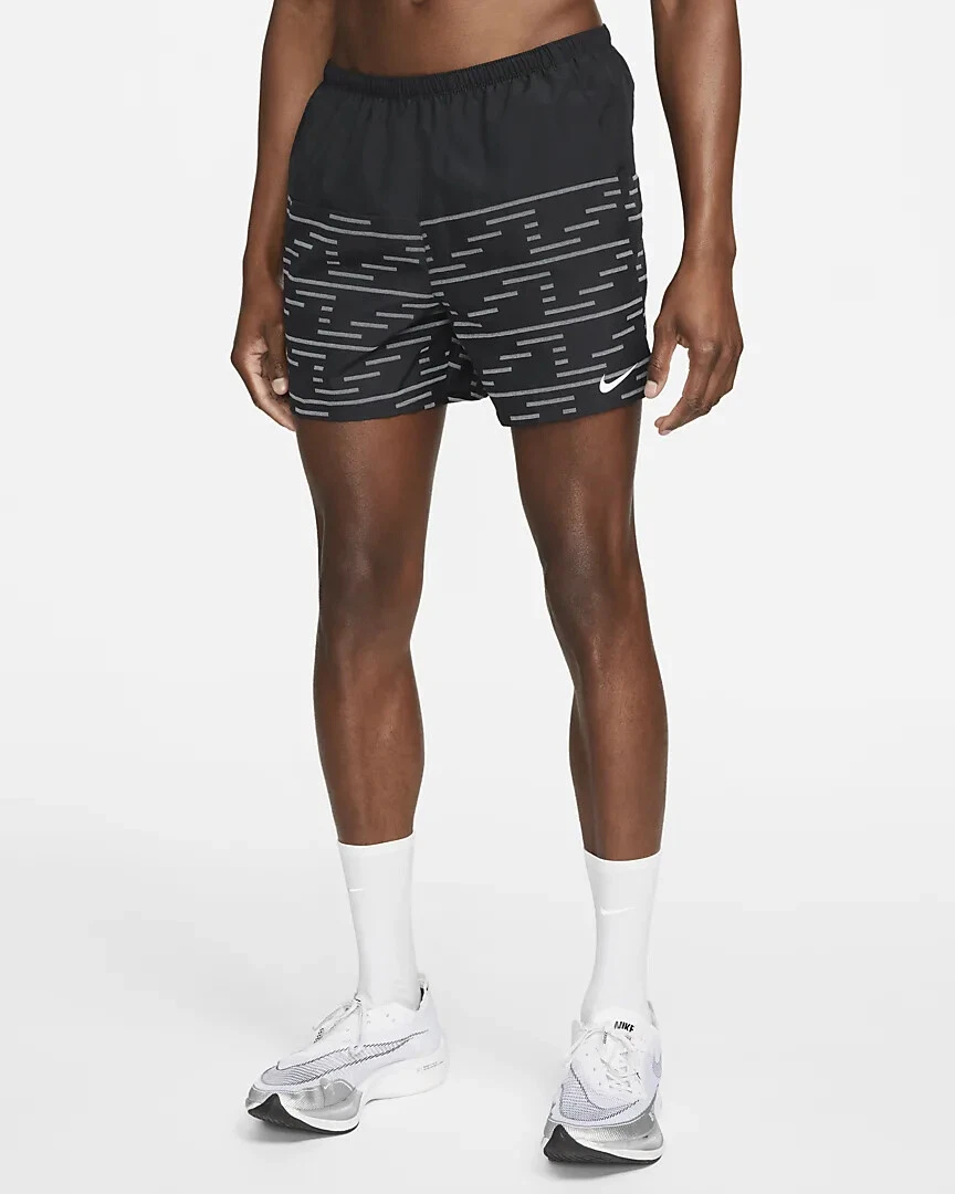 Nike Men's Run Division 5" High Reflection Brief-Lined Running Shorts