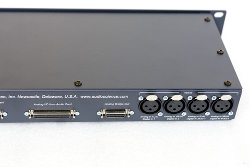 AudioScience BOB1024 Sound Card XLR Breakout Box, VG/EXC, w/Original Box - Picture 6 of 7