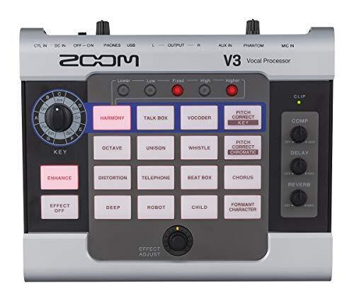 Zoom V3 Vocal Processor Voice Effects Multi-Effect Voice Changer - Picture 2 of 5