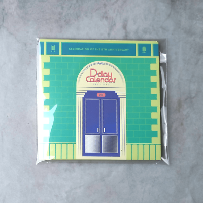 ⭐️公式 BTS シーグリ デコキット d-day calendar⭐️ BTS SUGA [ FESTA D-Day Calendar 2021 ] Official Photocard