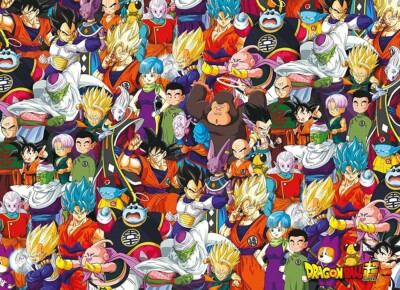 Puzzle Impossible Puzzle ''Dragon Ball'' - 1000 Teile - Clementoni - Neu Blister