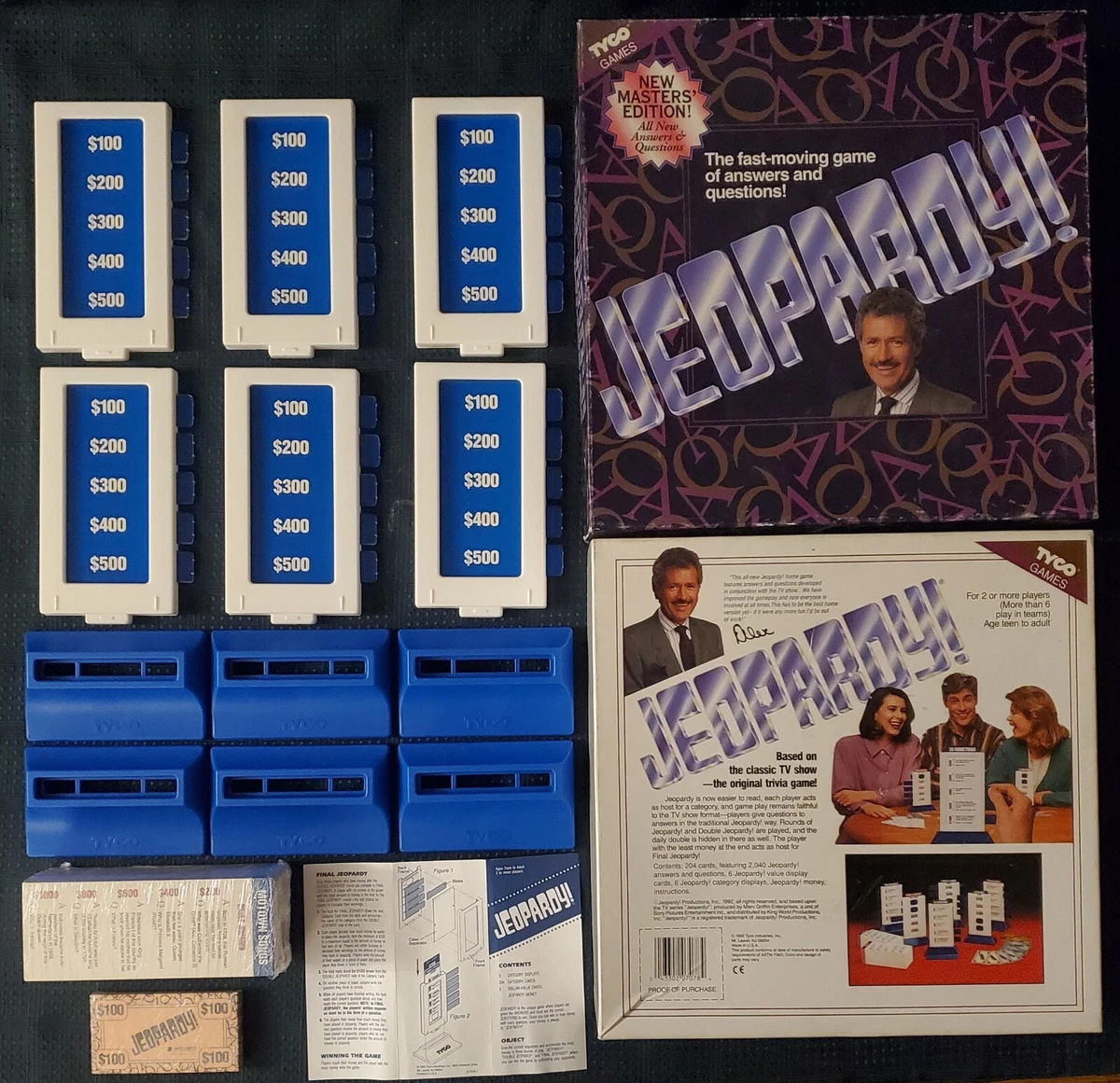 Jeopardy Poster Board Game