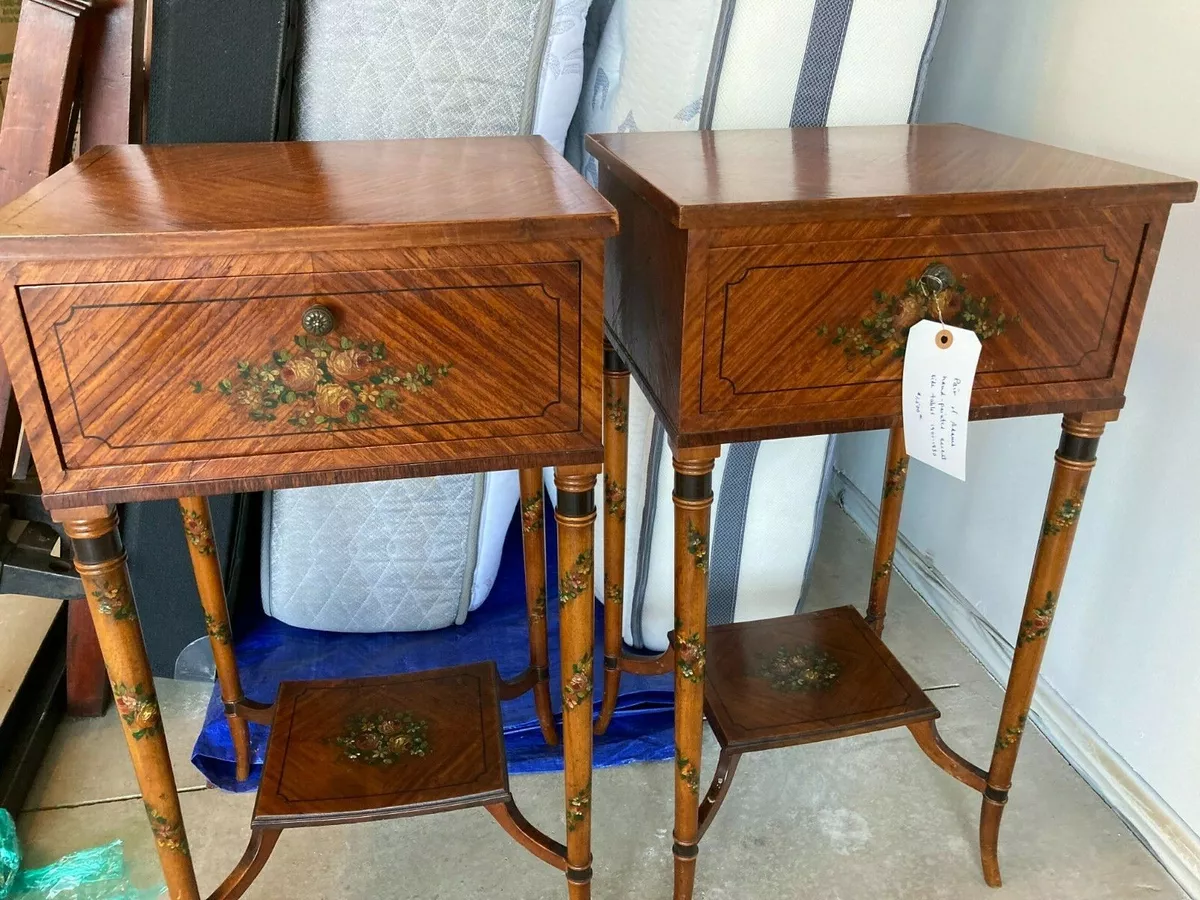 Ebay vintage bedside sale tables