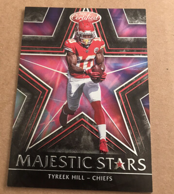 2020 Certified Majestic Stars Tyreek Hill Insert (Case Hit)