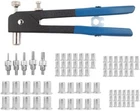 86PCS Rivet Nut Gun Kit Rivnut Setting Tools Nut Setter Tool Hand Blind Riveter