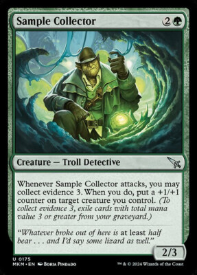 NM Sample Collector, MTG, Murders at Karlov Manor, Magic the Gathering, 175  | eBay