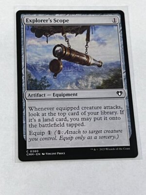 Explorer's Scope Commander Masters #380 MTG