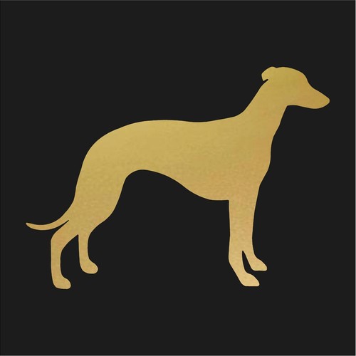 Whippet Vinyl Decal Car Window Laptop Dog Silhouette Sticker - Picture 7 of 10