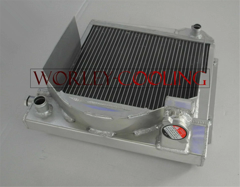 Aluminum radiator for AUSTIN HEALEY SPRITE & MG MIDGET 948-1098 1958-1967 Manual - Imagen 3 de 4