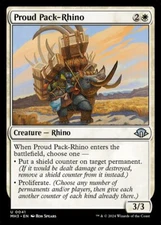 MTG Magic the Gathering Proud Pack-Rhino (41/703) Modern Horizons 3 LP