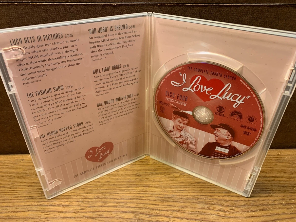 I love Lucy Season 4 Replacement Disc 4 (DVD) - Used - Untested | eBay