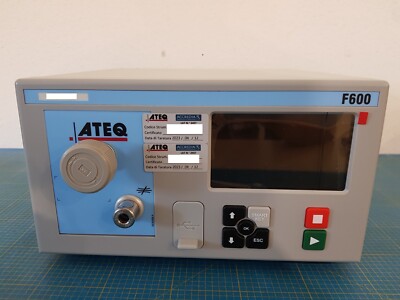 ATEQ F600 Lecksucher / Leak detector, 128 Programme sind wählbar  _7.50_5