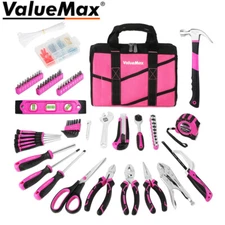 VALUEMAX 219 PCS Home Tool Set General Basic Household Repairing Tool Kits w/Bag