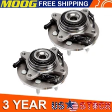 4WD Moog Front Wheel Bearing Hub Pair for Ford F150 Expedition Lincoln Navigator