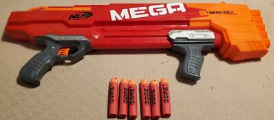 Nerf N Strike Mega Twin Shock Blaster TESTED Working