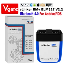 Vgate vLinker BM+ ELM327 For BMW Scanner Bluetooth4.0 OBD2 Code Scanner for IOS