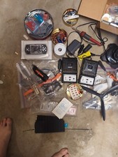Lot Of R/C And Styrofoam Airplane Parts,Tools,Assories