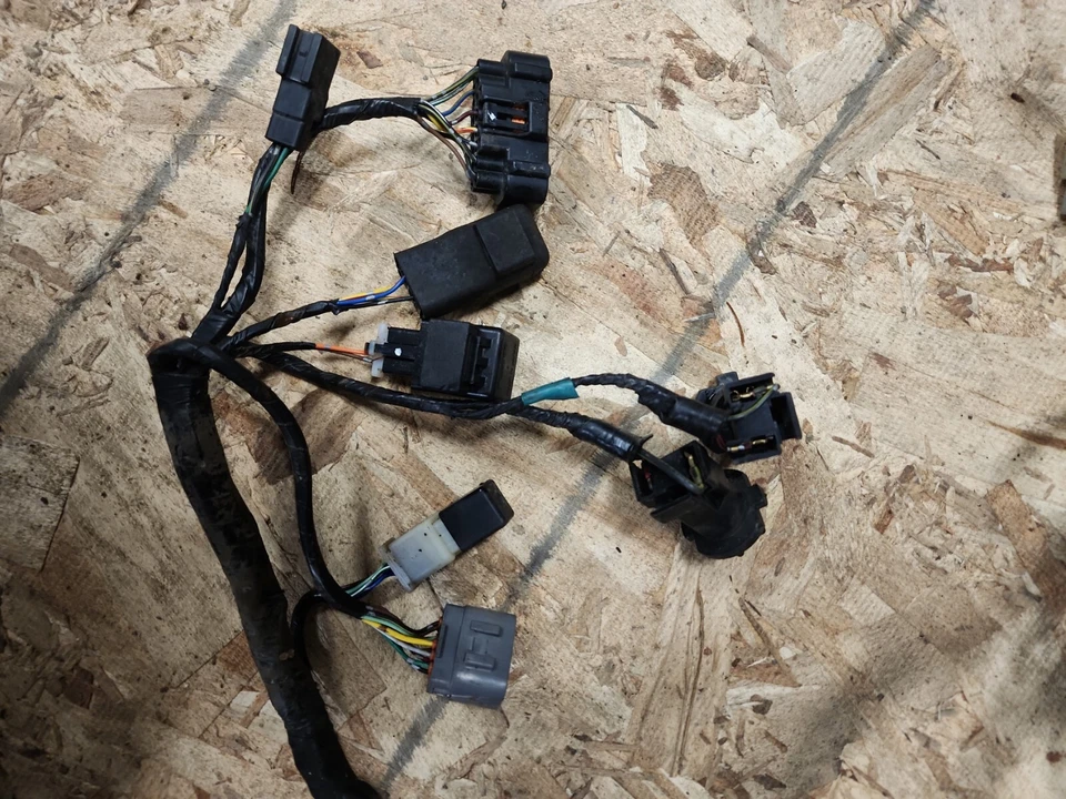 2009 KAWASAKI KLR650 MAIN ENGINE WIRING HARNESS MOTOR WIRE LOOM - Image 3 of 4