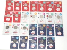 A-Z ALPHABET TEN PENCE 10p COINS - UNCIRCULATED - Royal Mint BRITISH COIN HUNT