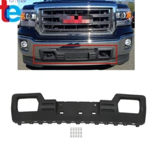 For GMC Sierra 1500 2014-2015 Black Front Bumper Skid Plate Mid Section
