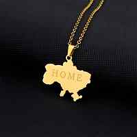 Moda Contorno Ucrania Mapa Colgante Collar Para Mujeres Niñas Acero Inoxidable... - Imagen 8 de 17