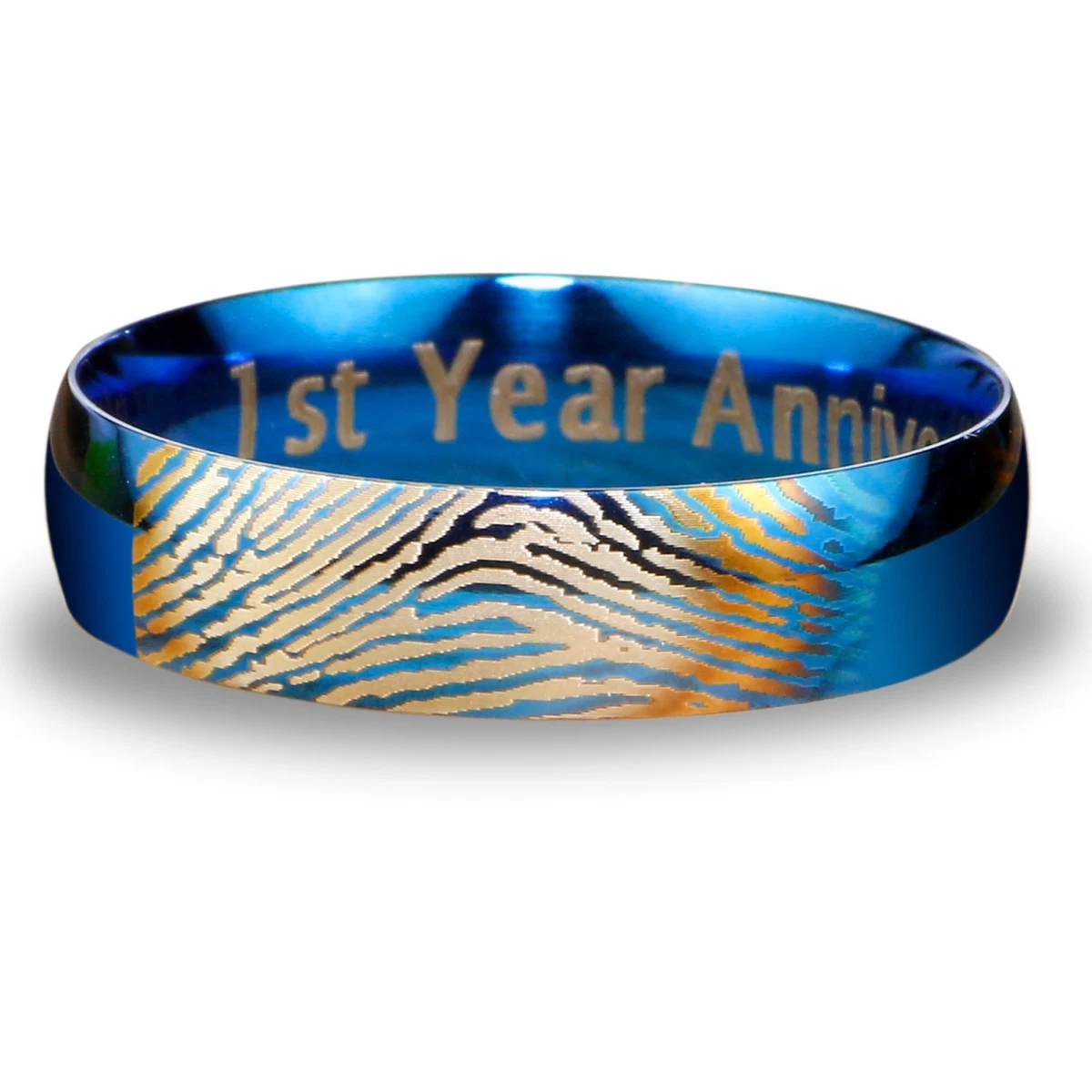 Fingerprint ring shop for her