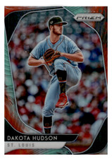 2020 Panini Prizm #102 Dakota Hudson Cosmic Haze Prizm