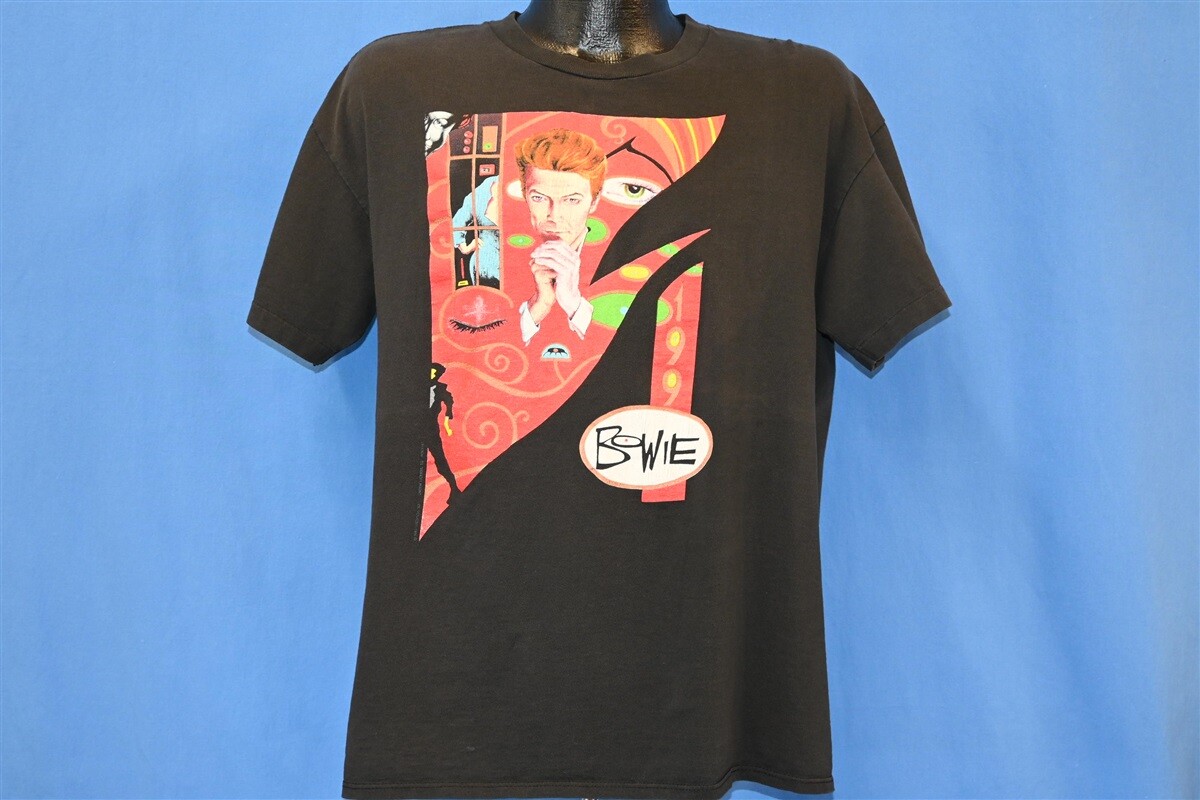 vintage 90s DAVID BOWIE 1990 TOUR ROCK CONCERT EYE LIP 2 vintage 90s DAVID BOWIE 1990 TOUR ROCK CONCERT EYE LIP 2