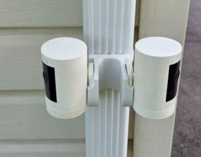 Easy Mount for Ring Stick up Cam 45 degree gutter mount dual